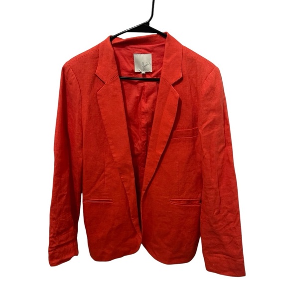 Joie 100% Linen Open Blazer Size 10 - Picture 1 of 4